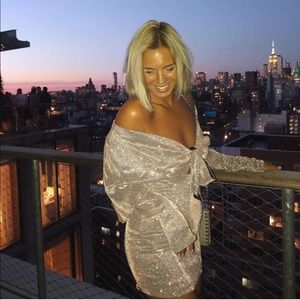 Rare London glitter dress